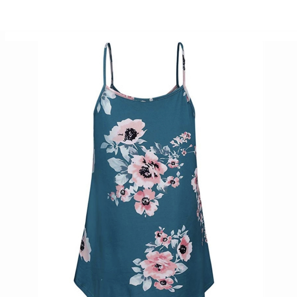 XL NWOT turquoise nursing tank - Picture 2 of 4